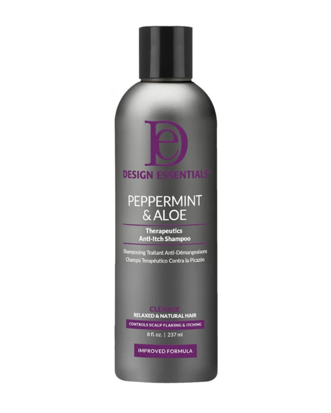 DESIGN ESSENTIALS Peppermint & Aloe Therapeutics Anti-Itch Shampoo