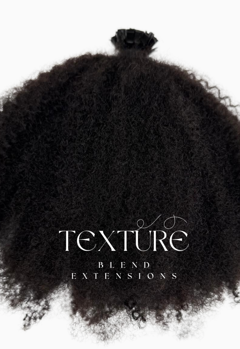 Afro Kinky Coily K-Tip Extensions