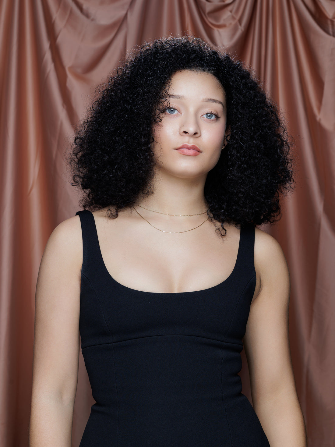 Burmese Curly Half Wig