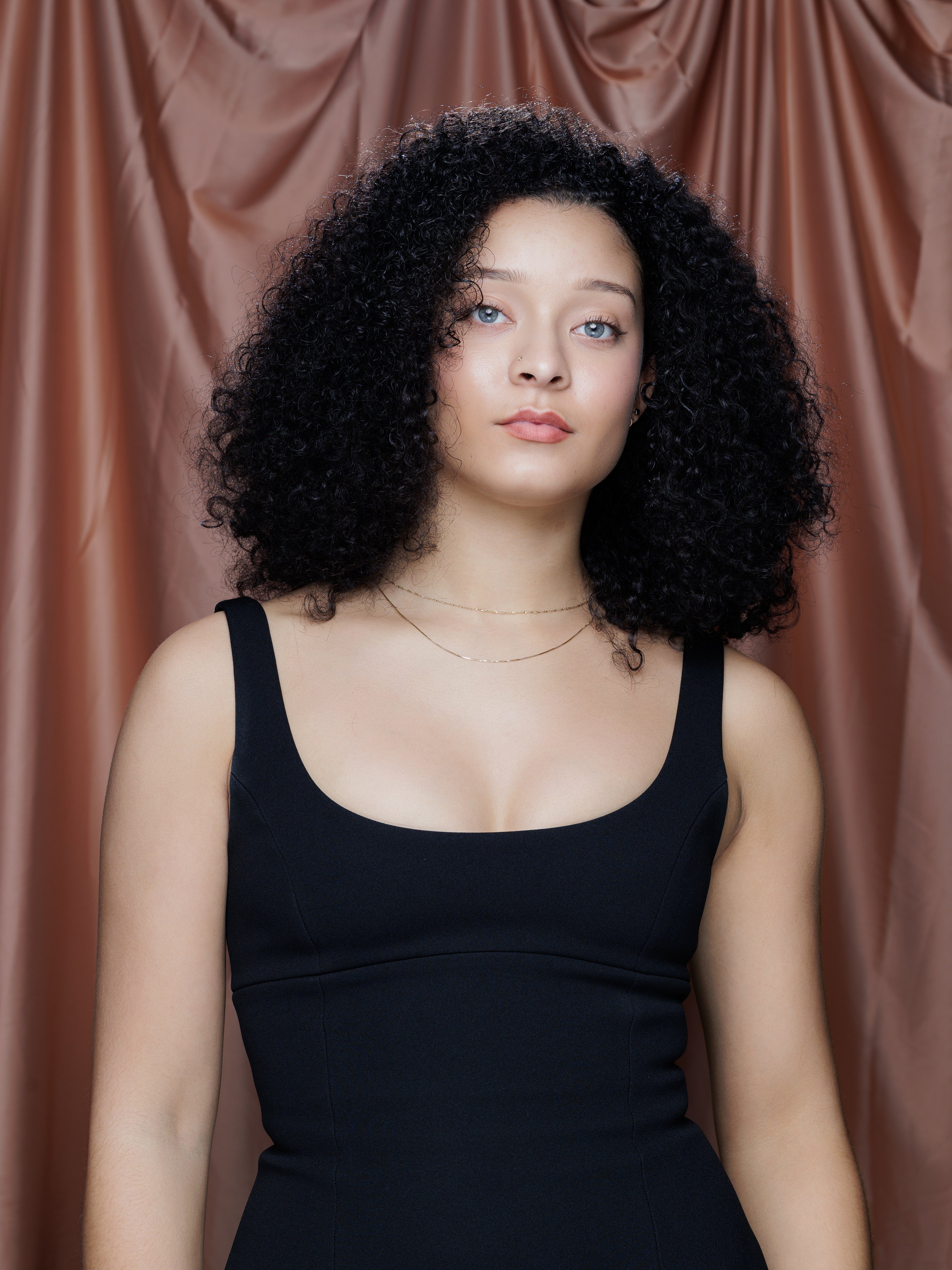 Burmese Curly Half Wig