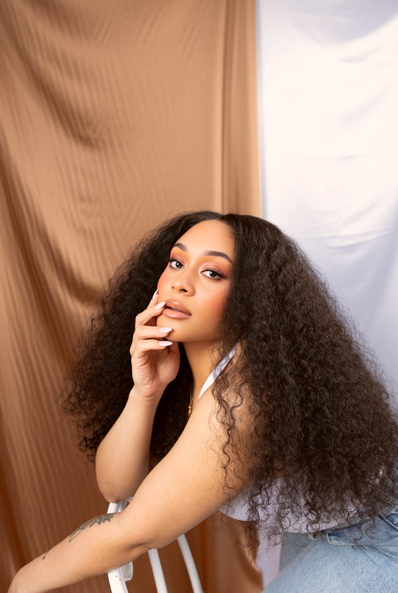 Burmese Curly Wig 5*5 closure