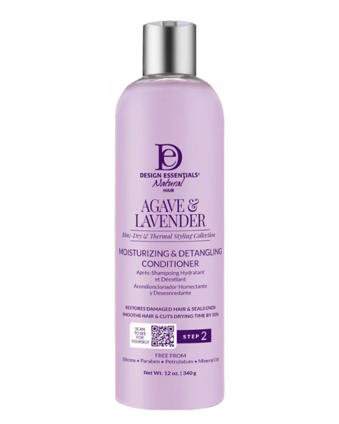 DESIGN ESSENTIALS Agave &amp; Lavender Moisturizing &amp; Detangling Conditioner