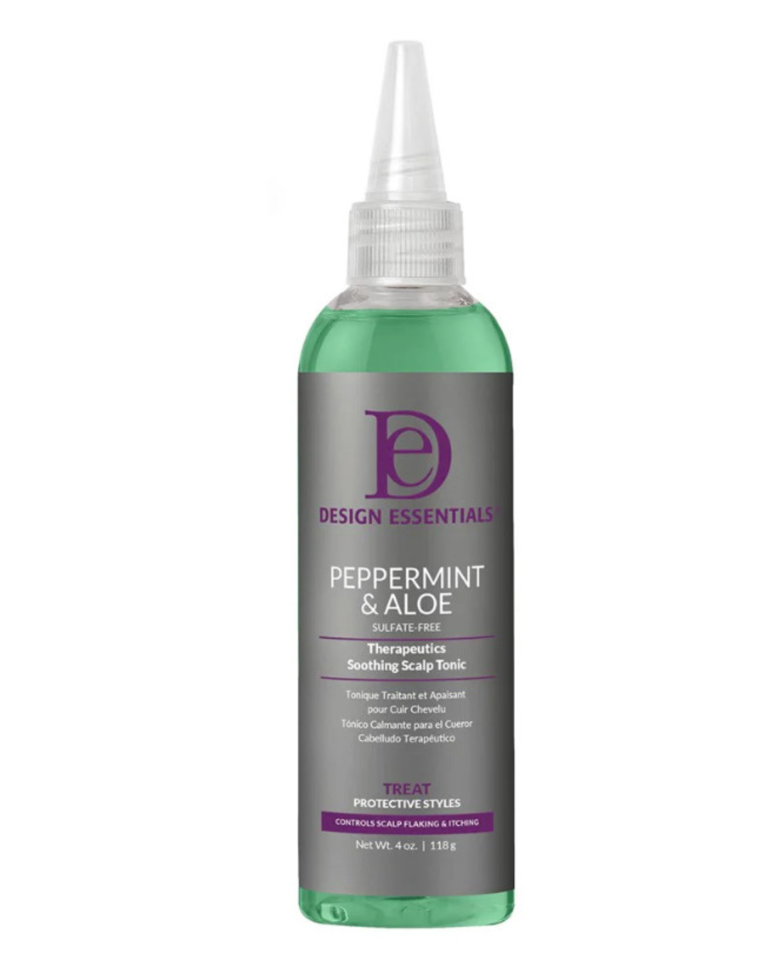 DESIGN ESSENTIALS Peppermint &amp; Aloe Soothing Scalp Tonic