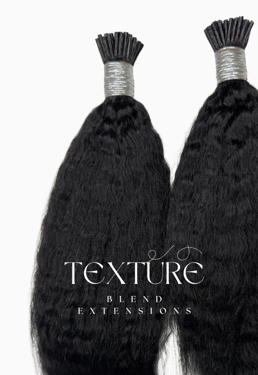 Kinky Straight I-Tip Extensions