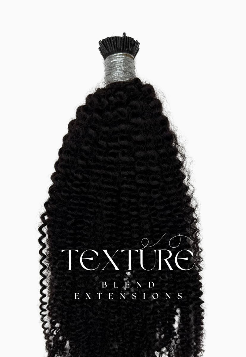 Afro Kinky Curls I-Tip Extensions