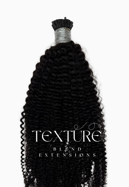 Afro Kinky Curls I-Tip Extensions