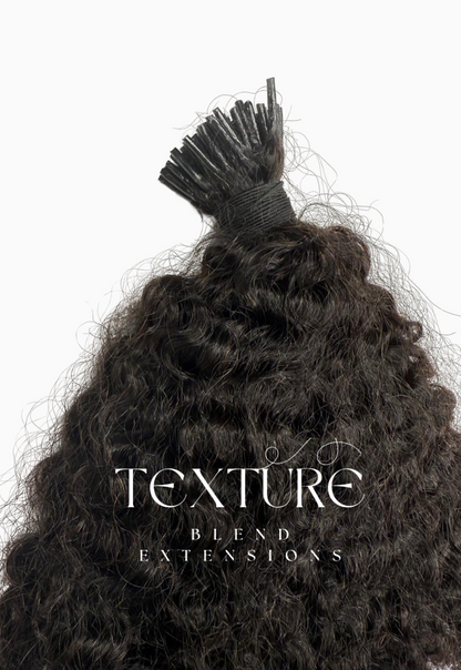 Curly I-Tip Extensions