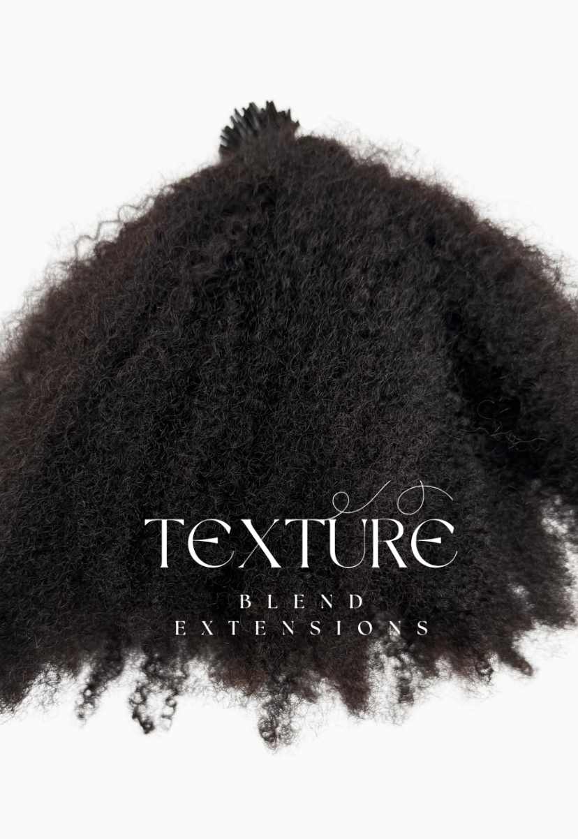 Afro Kinky Coily I-Tip Extensions