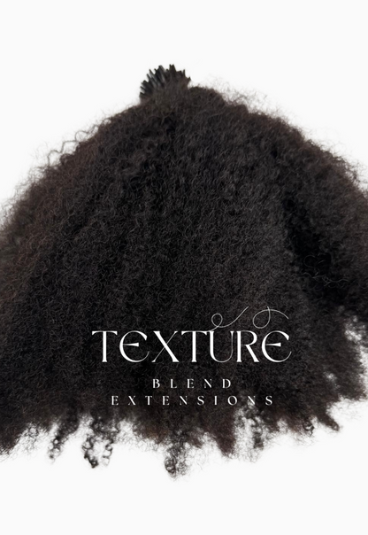 Afro Kinky Coily I-Tip Extensions