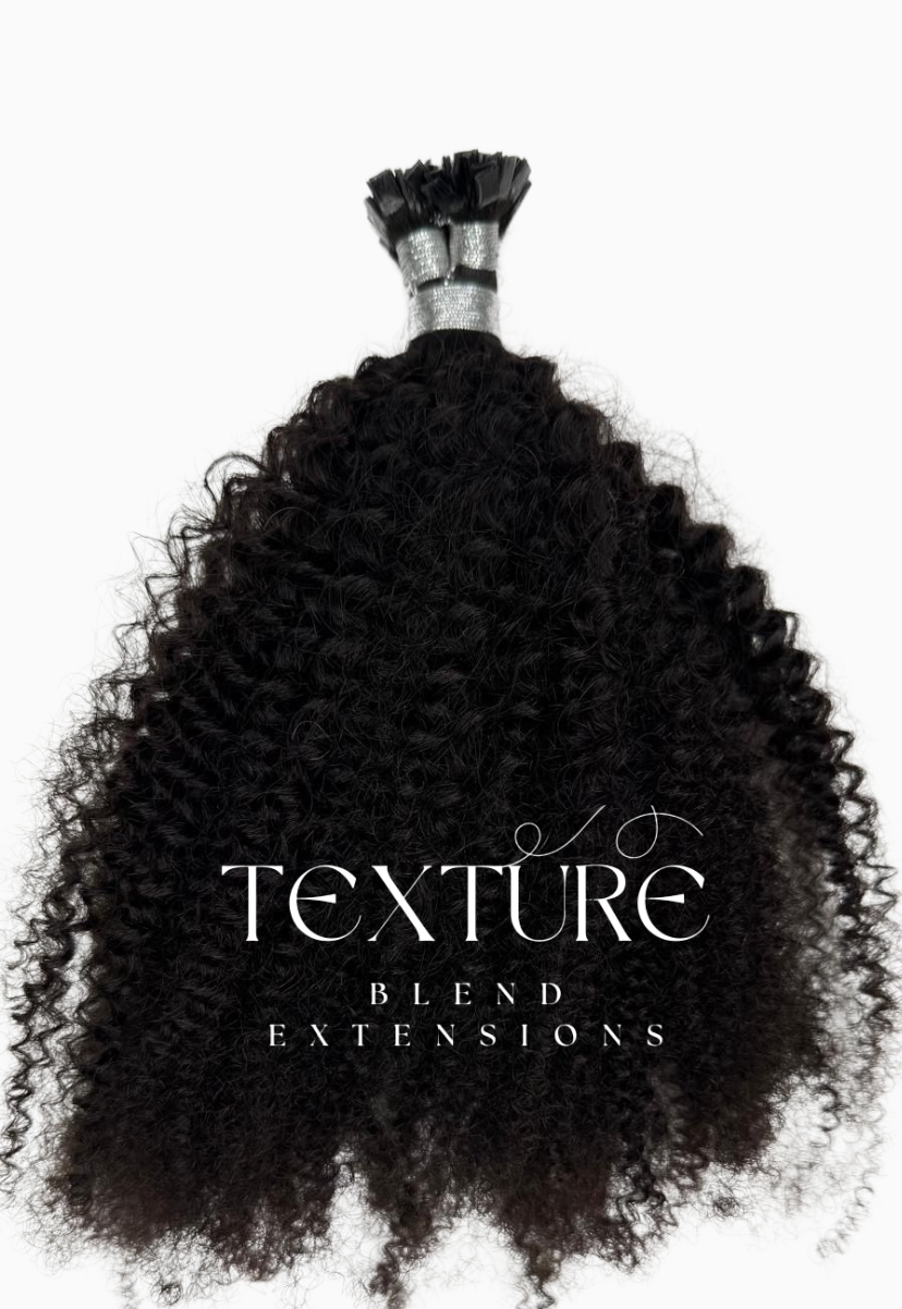 Afro Kinky Curls K-Tip Extensions