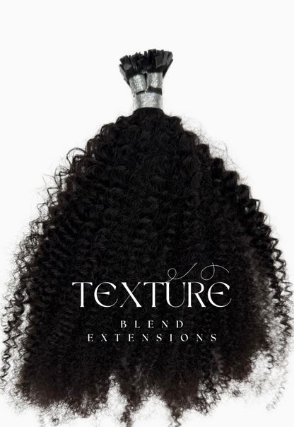 Afro Kinky Curls K-Tip Extensions
