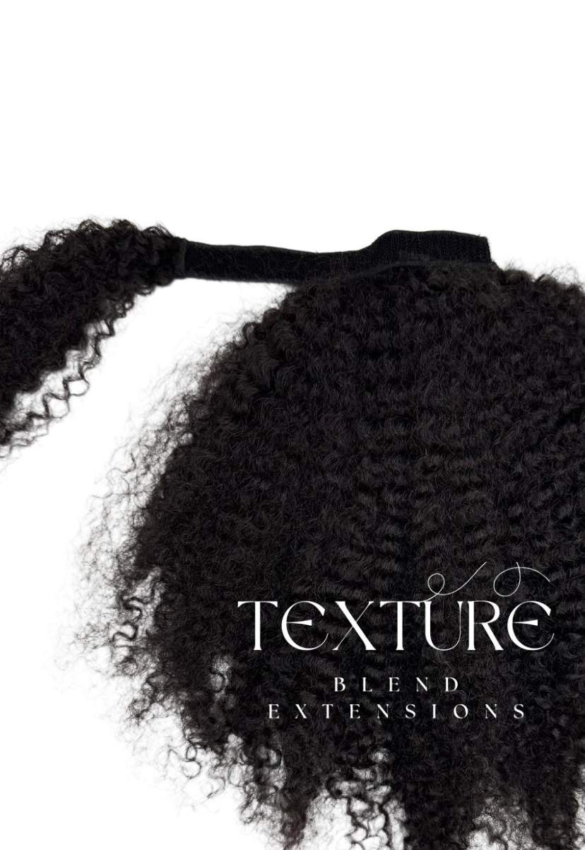 Afro Kinky Curls Ponytail