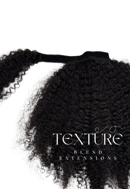 Afro Kinky Curls Ponytail