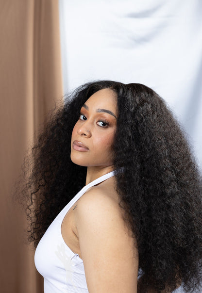 Burmese Curly Wig 5*5 closure
