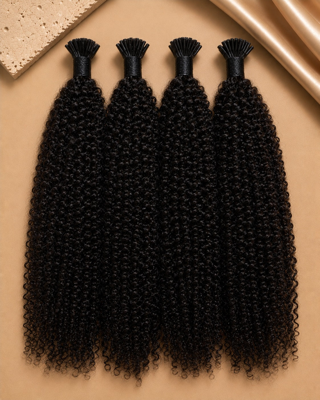 Afro Kinky Curls K-Tip Extensions