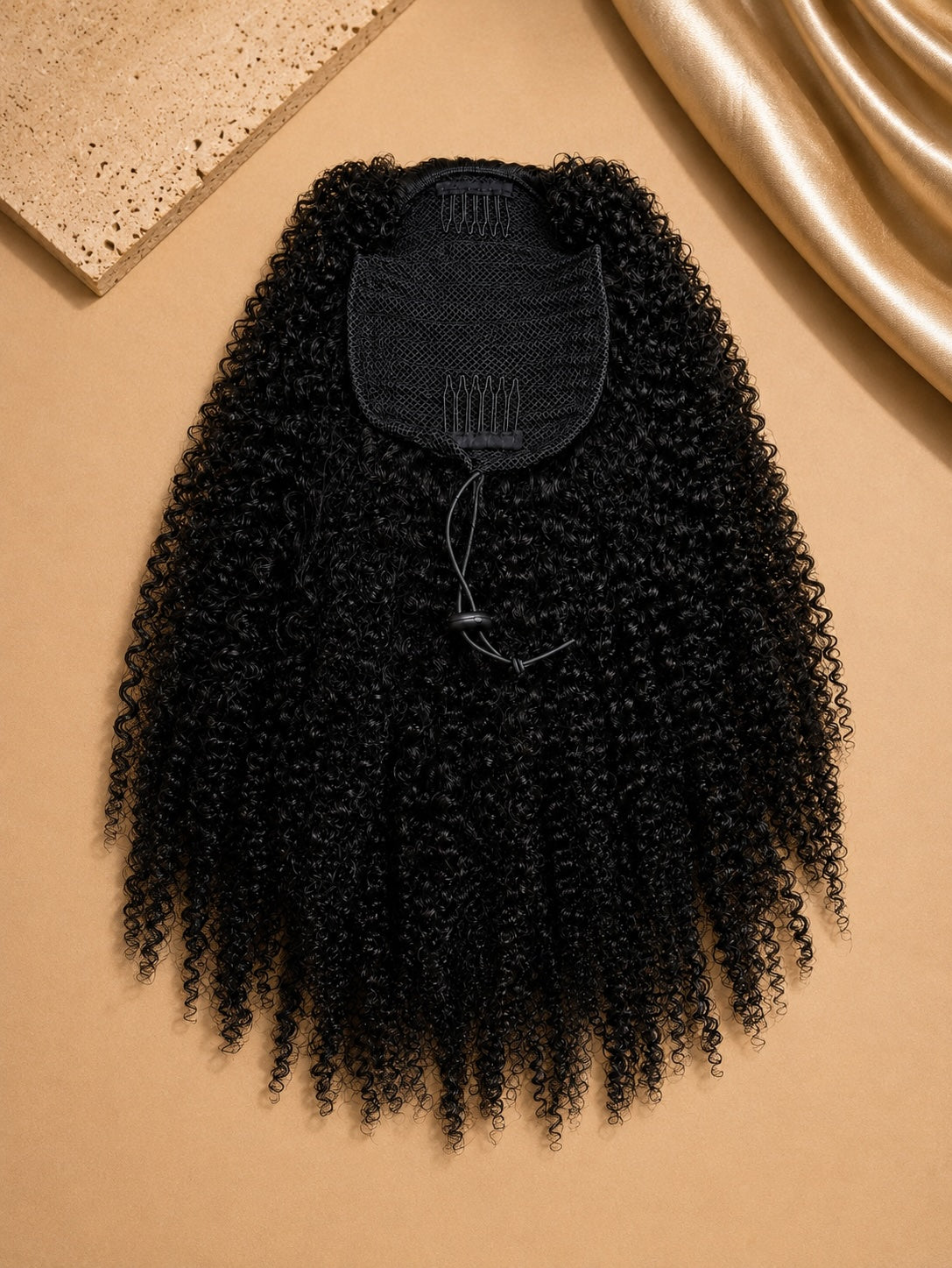 Afro Kinky Curls Ponytail