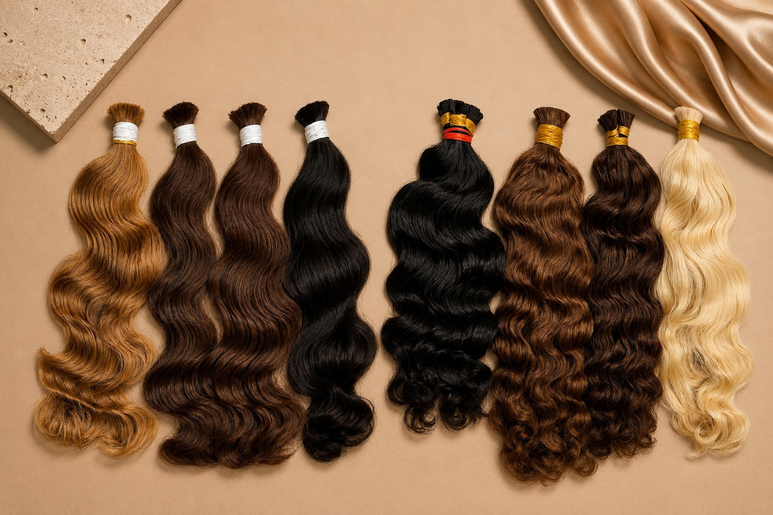Wavy Bulk Hair