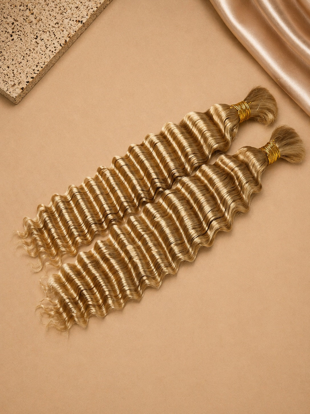 Curly Bulk Hair