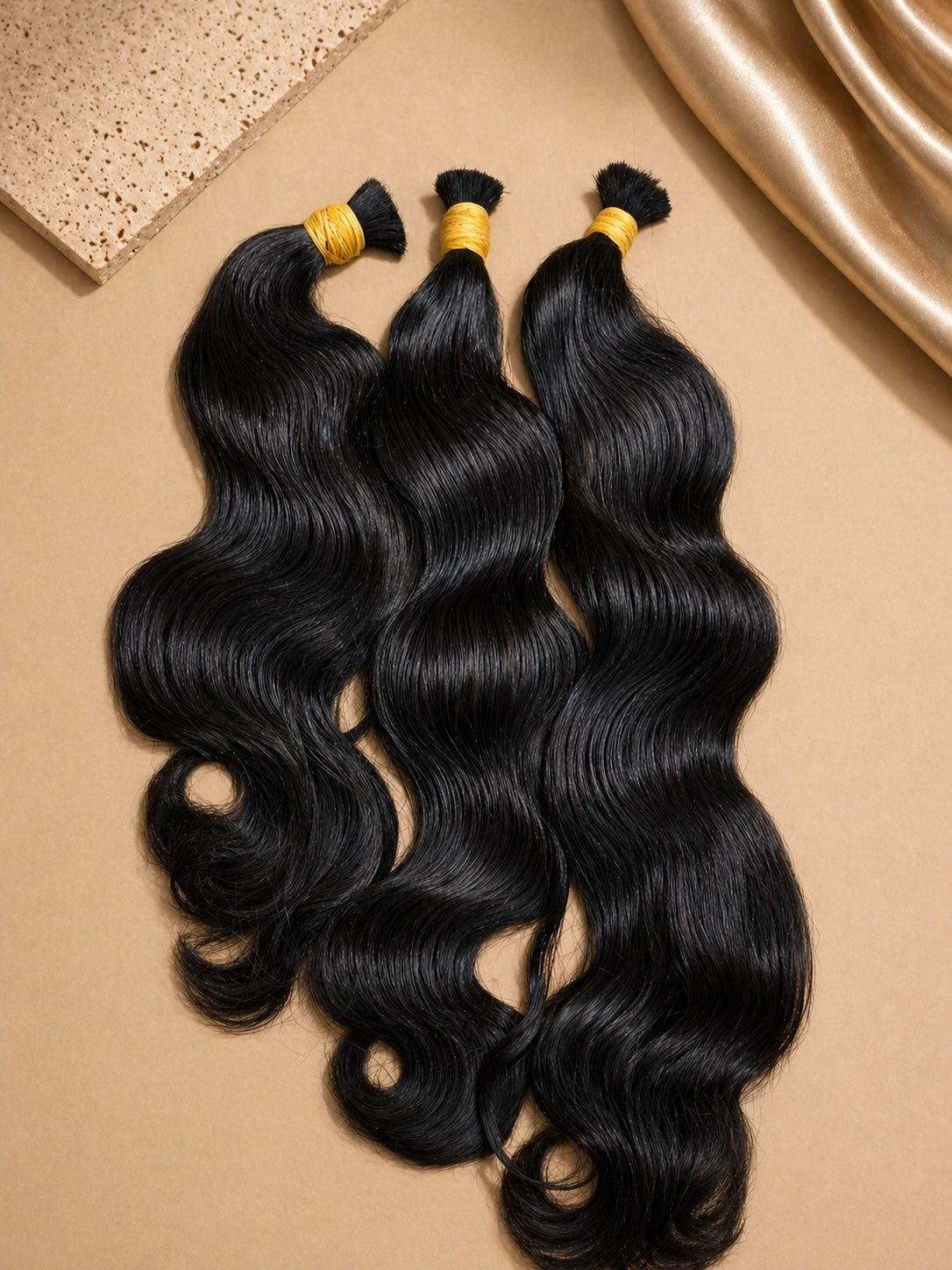 Wavy Bulk Hair