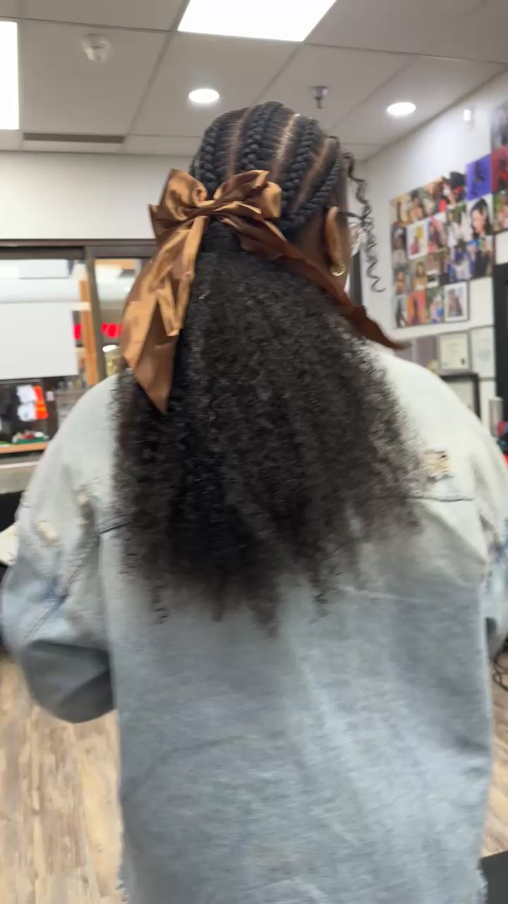 Afro Kinky Curls Ponytail