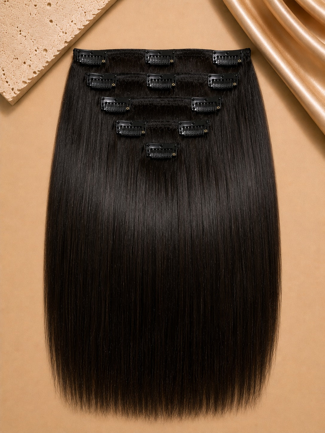 Straight Clip Ins